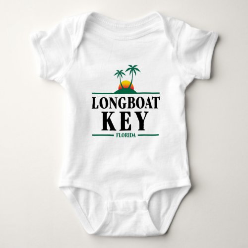 Longboat Key Florida Baby Bodysuit