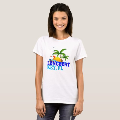 longboat key florida png T_Shirt