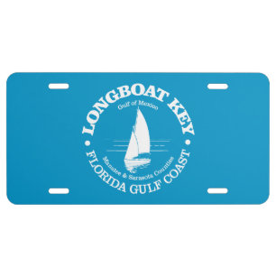 Longboat Key (sailboat) License Plate