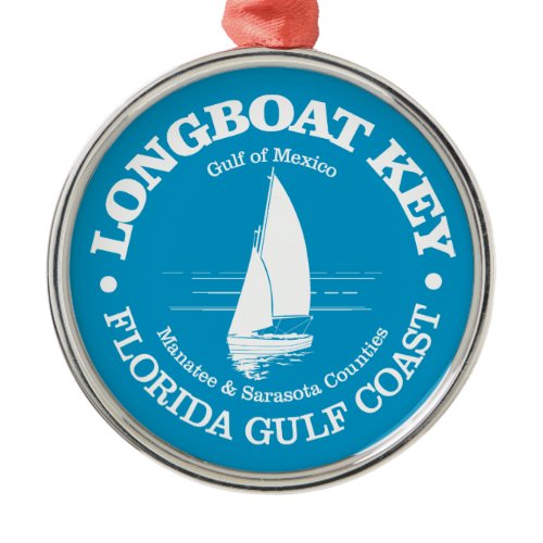 Longboat Key (sailboat) Metal Ornament