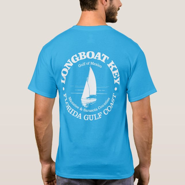 Longboat Key (sailboat) T-Shirt (Back)