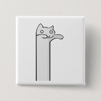 longcat cat minimalism animal button