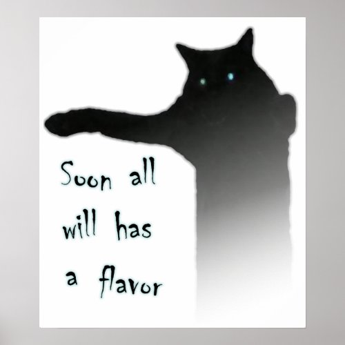 Longcat Tacgnol All has a Flavor Poster