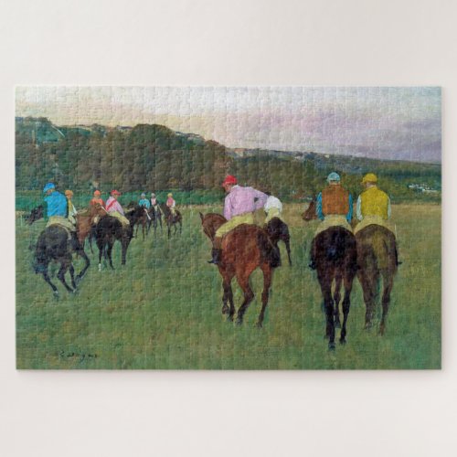 Longchamp Race Horse Edgar Degas Jigsaw Puzzle