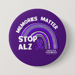 Longest Day Alzheimer's Association 2024 button