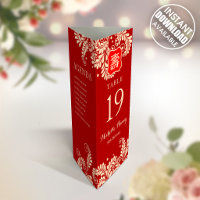 Longevity Birthday 3 in 1 Table Number