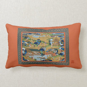 Longevity Tapestry Lumbar Pillow