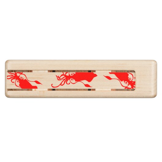 Longfin Inshore Squid Cribbage Board (Side)