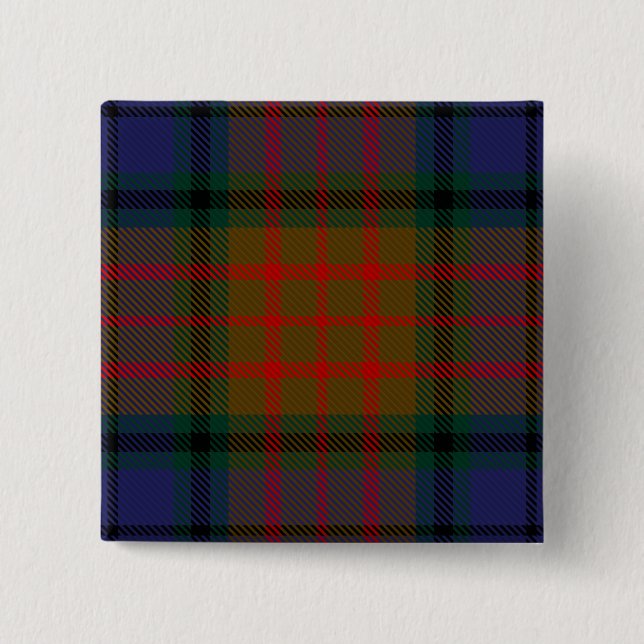 Longford County Irish Tartan Button (Front)