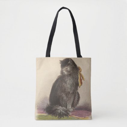 Longhair and Manx Cat Tote Bag