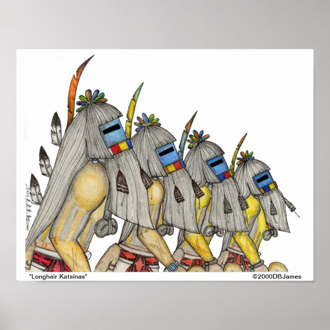 Longhair Katsinas Poster (Front)