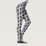 Longhaired Black and Tan Dachshund Santa Christmas Leggings<br><div class="desc">These fun holiday leggings are sure to be a hit for any Dachshund lover! Spread some Christmas cheer with these festive women's leggings featuring a longhaired black and tan Doxie wearing a Santa hat. Perfect for getting in the spirit during the most wonderful time of the year. Makes a great...</div>