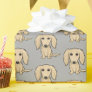 Longhaired Cream Dachshund Pattern | Cute Dogs Wrapping Paper