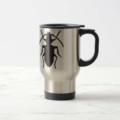 longhorn beetle travel mug