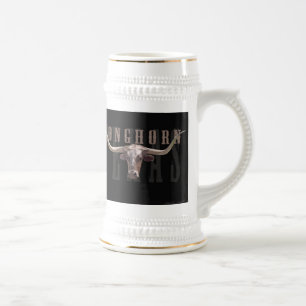 Longhorn Head Stein