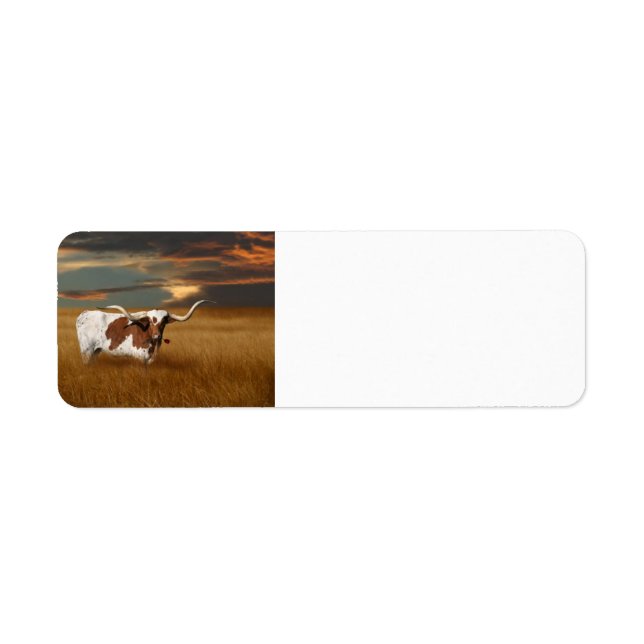 Longhorn Label (Front)