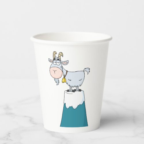Longhorn Mountain Goat Paper Cups