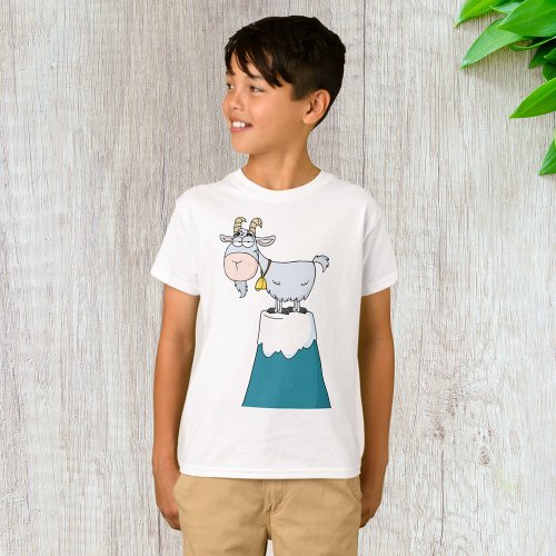 Longhorn Mountain Goat T_Shirt