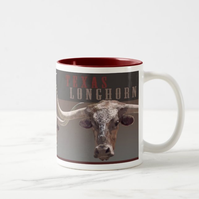 Longhorn Mugs (Right)