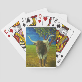 Longhorn Poker Cards