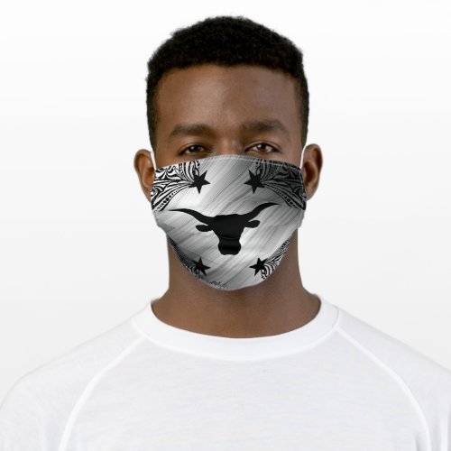 Longhorn Steer Adult Cloth Face Mask