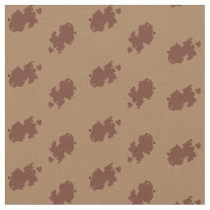 Longhorn Steer Hide Print Background Western Print Fabric