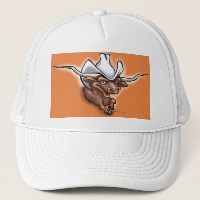 Longhorn Trucker Hat (Front)
