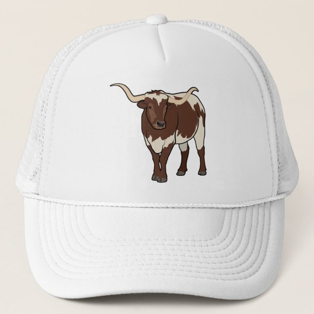 Longhorn Trucker Hat (Front)