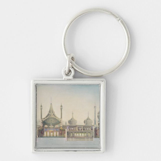 Longitudinal Section (L to R) Organ, Music Room, G Keychain (Front)