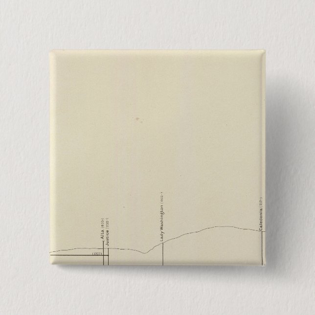 Longitudinal Vertical Projection III Comstock Lode Pinback Button (Front)