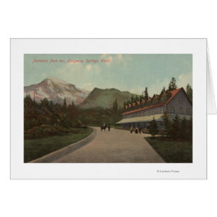 Longmire Springs, WA - View of National Park Inn