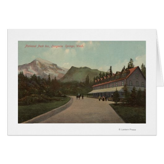 Longmire Springs, WA - View of National Park Inn (Front Horizontal)