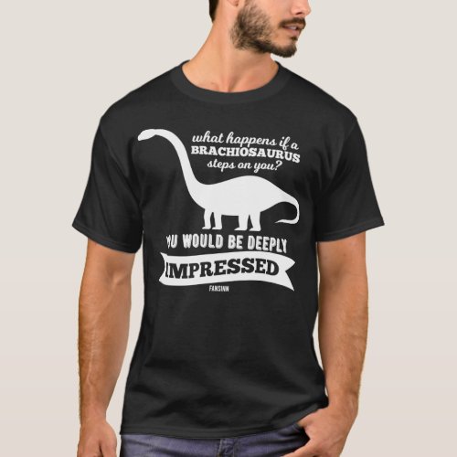 Longnecked herbivore Brachiosaurus 2 T_Shirt