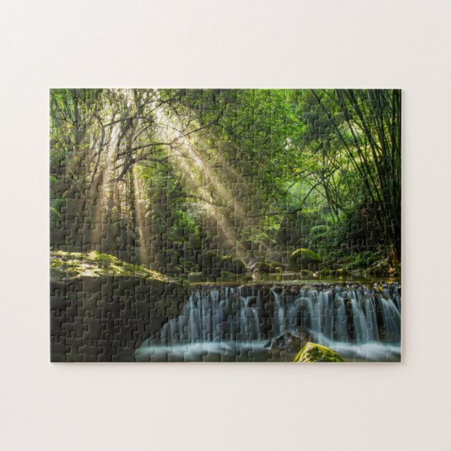 Longquan Glamorous Creek Jigsaw Puzzle (Horizontal)