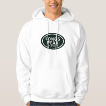 Longs Peak 14,259 FT CO Mountain Hoodie