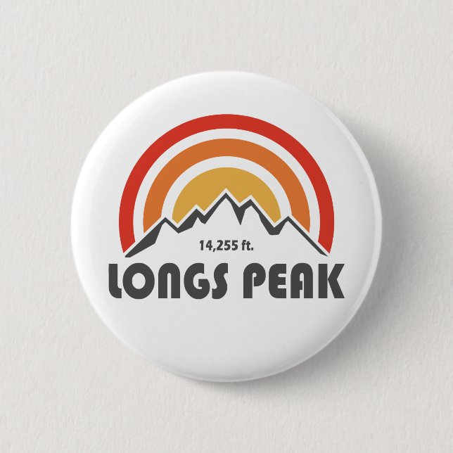 Longs Peak Button (Front)