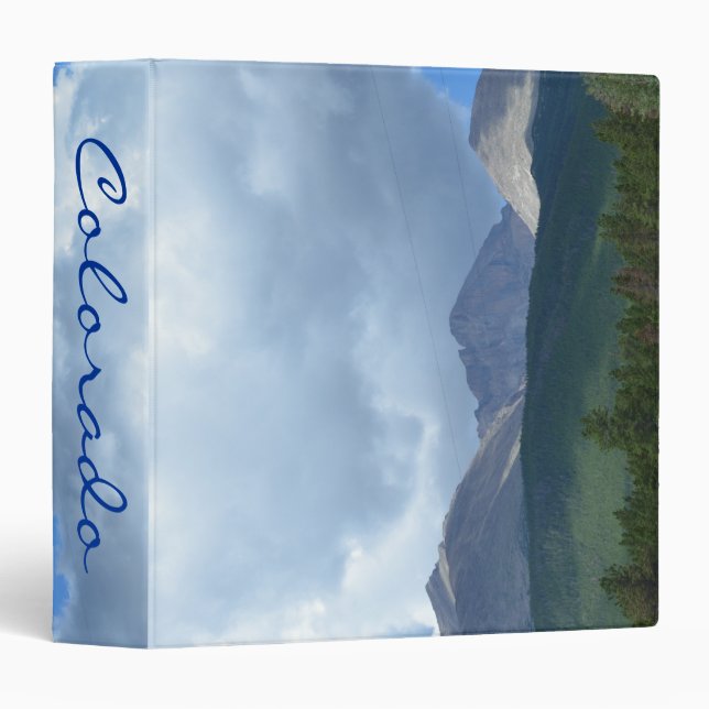 Longs Peak Colorado Avery Binder (Front/Spine)