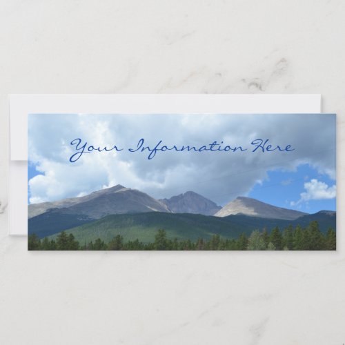 Longs Peak Colorado Bookmark