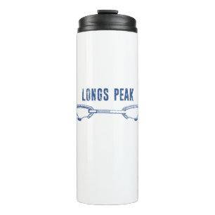 Longs Peak Colorado Climbing Quickdraw Thermal Tumbler