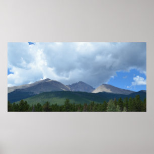 Longs Peak Colorado Matte Canvas Print