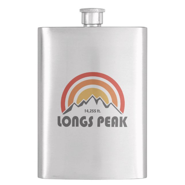 Longs Peak Flask (Front)