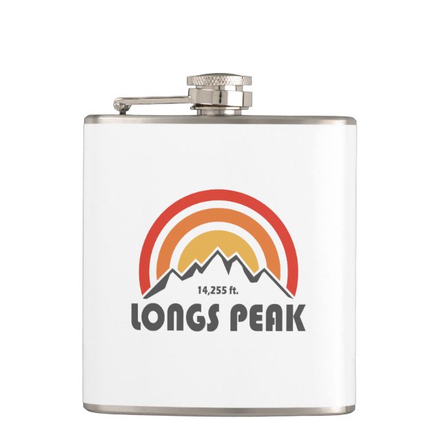 Longs Peak Flask (Front)