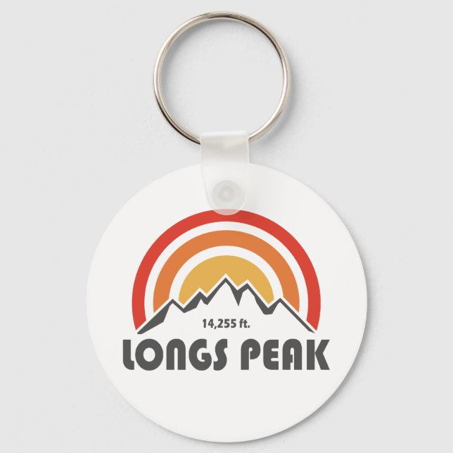 Longs Peak Keychain (Front)