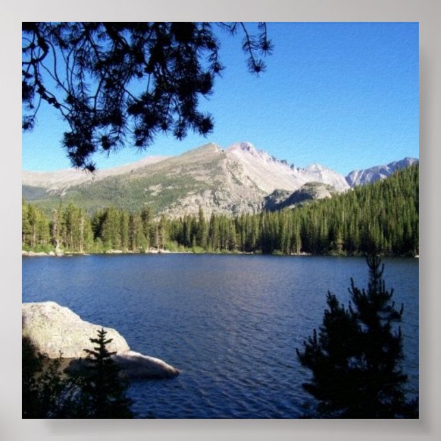 Longs Peak Poster (Front)