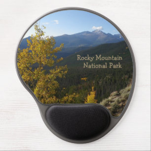 Longs Peak Rocky Mountain National Park Colorado Gel Mouse Pad