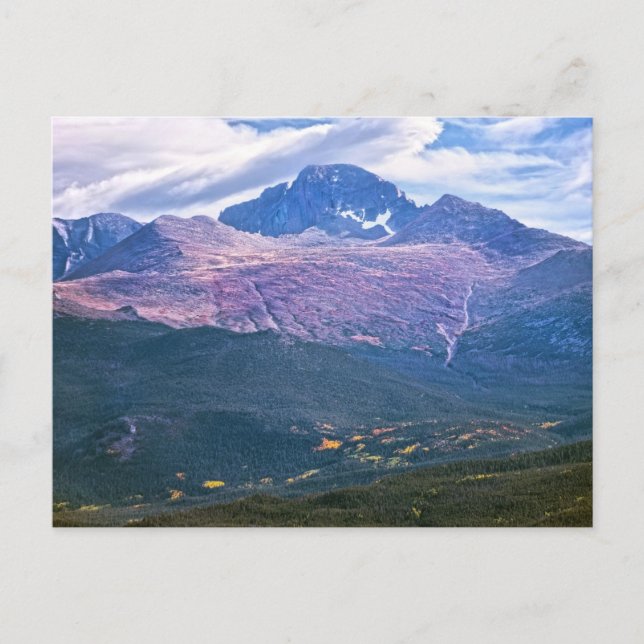 Longs Peak, Rocky Mountain National Park, Colorado Postcard (Front)
