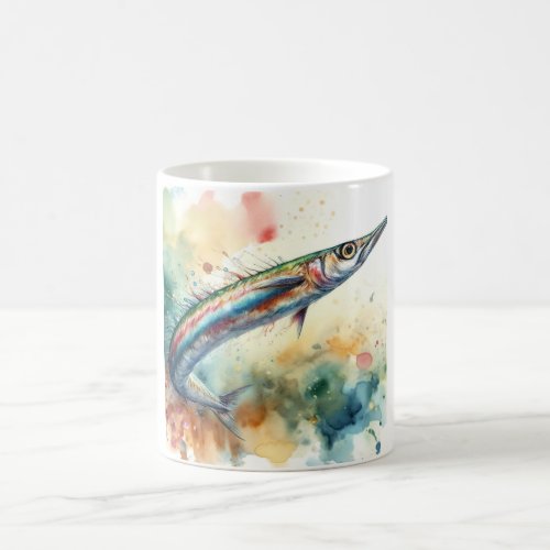 Longsnout Anchovy in Colorful Serenity AREF1016 _  Coffee Mug