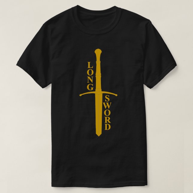 Longsword 1 T-Shirt (Design Front)