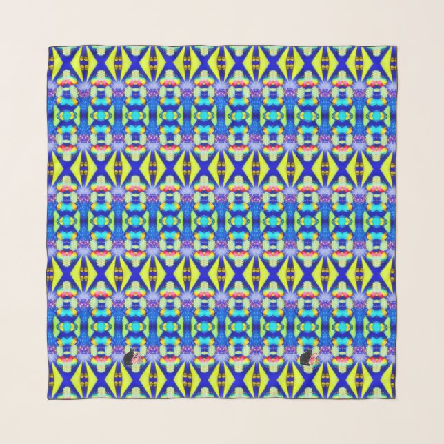 Longtidoodians KCFX Chiffon Scarf (Front)