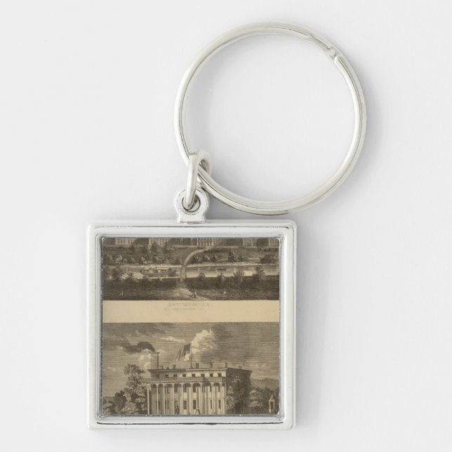 Longview Asylum, Ohio Keychain (Front)